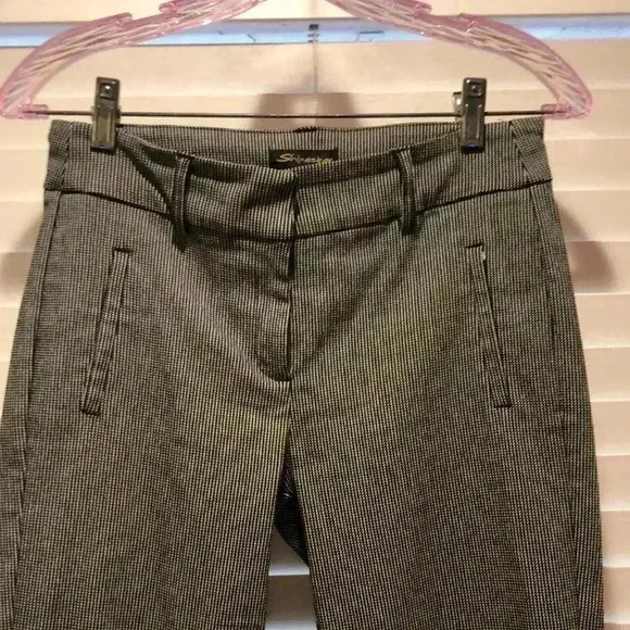 Shinestar black and white plaid pants size medium. In great condition! - Picture 3 of 6